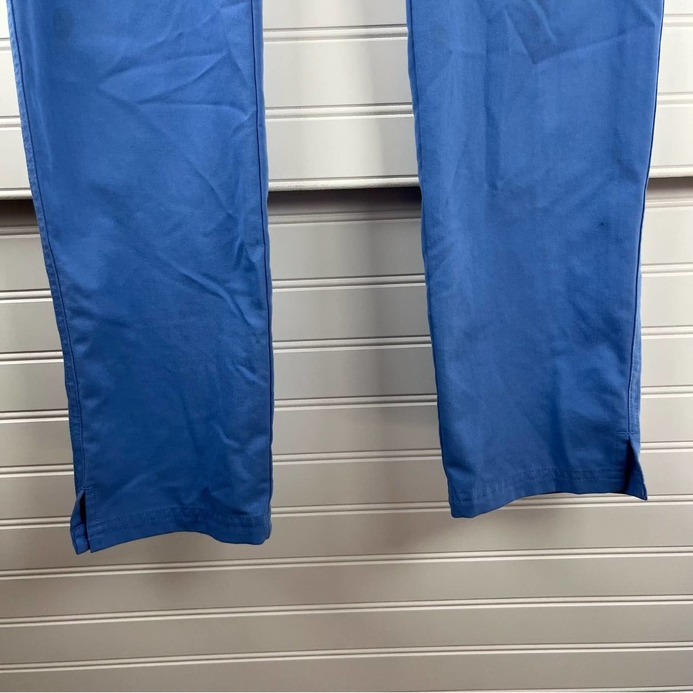 Figs Yola Skinny Tapered Leg Scrub Pant in Ceil Blue Size Small TALL - Picture 16 of 16
